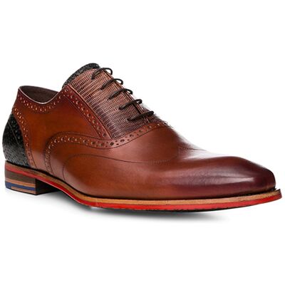 Floris van Bommel Herren Schuhe cognac Glattleder cognac 45 (10,5) male Floris van Bommel Herren Schuhe cognac Glattleder cognac 45 (10,5) male