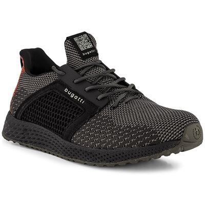Bugatti Herren Sneaker schwarz Textil schwarz 43 (9) male Bugatti Herren Sneaker schwarz Textil schwarz 43 (9) male
