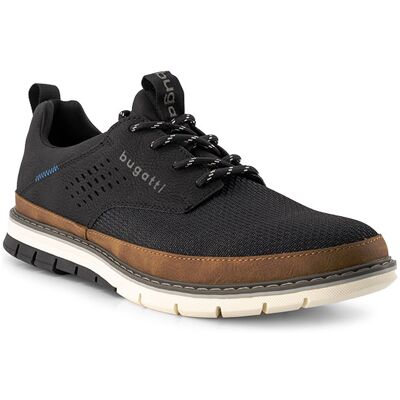 Bugatti Herren Sneaker schwarz Textil schwarz 40 (6,5) male Bugatti Herren Sneaker schwarz Textil schwarz 40 (6,5) male