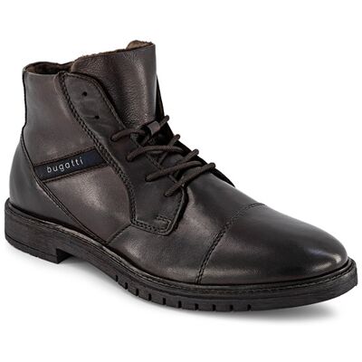 Bugatti Herren Stiefeletten braun Glattleder braun 42 (8) male Bugatti Herren Stiefeletten braun Glattleder braun 42 (8) male