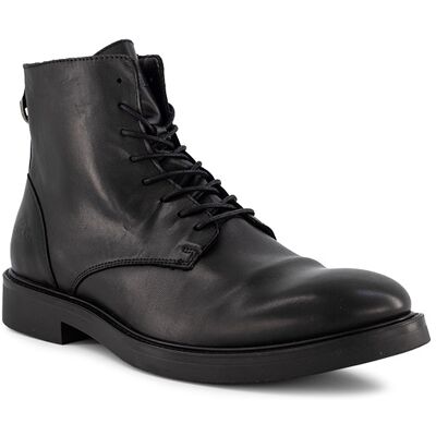 Replay Herren Stiefeletten schwarz Glattleder schwarz 42 (8) male Replay Herren Stiefeletten schwarz Glattleder schwarz 42 (8) male