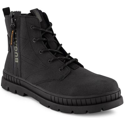 Bugatti Herren Stiefeletten schwarz Veloursleder schwarz 41 (7,5) male Bugatti Herren Stiefeletten schwarz Veloursleder schwarz 41 (7,5) male
