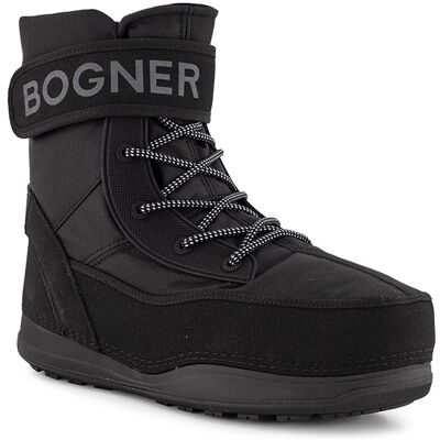 BOGNER Herren Schneeboots schwarz Synthetik schwarz 43 (9) male BOGNER Herren Schneeboots schwarz Synthetik schwarz 43 (9) male