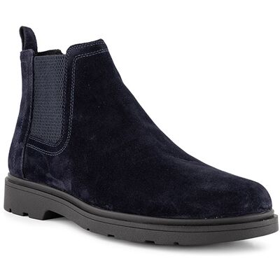 Geox Herren Chelsea Boots braun Veloursleder braun 44 (9,5) male Geox Herren Chelsea Boots braun Veloursleder braun 44 (9,5) male
