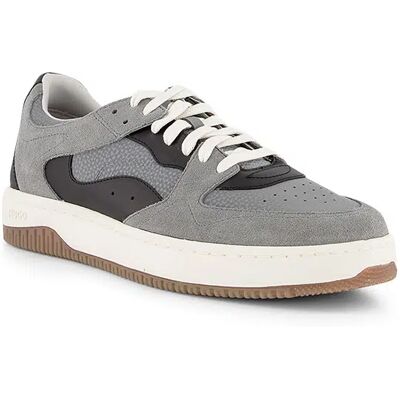 HUGO Herren Sneaker grau Glattleder grau 41 (7,5) male HUGO Herren Sneaker grau Glattleder grau 41 (7,5) male