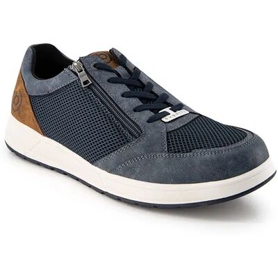 Bugatti Herren Sneaker blau Textil blau 45 (10,5) male Bugatti Herren Sneaker blau Textil blau 45 (10,5) male