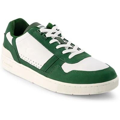 LACOSTE Herren Sneaker grün Glattleder grün 41 (7,5) male LACOSTE Herren Sneaker grün Glattleder grün 41 (7,5) male