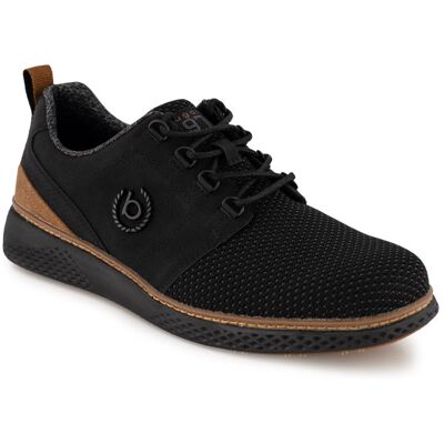 Bugatti Herren Sneaker schwarz Textil schwarz 44 (9,5) male Bugatti Herren Sneaker schwarz Textil schwarz 44 (9,5) male