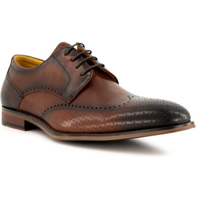 DIGEL Herren Brogue braun Glattleder braun 39 (6) male DIGEL Herren Brogue braun Glattleder braun 39 (6) male