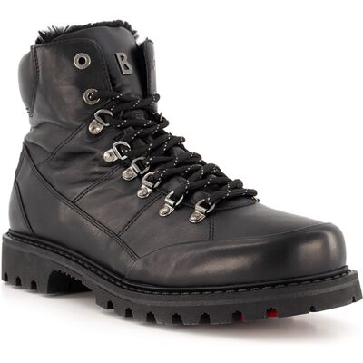 BOGNER Herren Schnürboots schwarz Glattleder schwarz 43 (9) male BOGNER Herren Schnürboots schwarz Glattleder schwarz 43 (9) male
