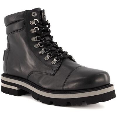BOGNER Herren Schnürboots schwarz Glattleder schwarz 40 (6,5) male BOGNER Herren Schnürboots schwarz Glattleder schwarz 40 (6,5) male
