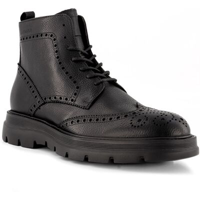 AIGNER Herren Schnürboots schwarz Glattleder schwarz 42 (8) male AIGNER Herren Schnürboots schwarz Glattleder schwarz 42 (8) male