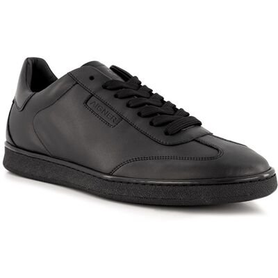 AIGNER Herren Sneaker schwarz Glattleder schwarz 43 (9) male AIGNER Herren Sneaker schwarz Glattleder schwarz 43 (9) male