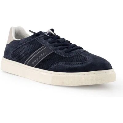 Bugatti Herren Sneaker blau Veloursleder blau 41 (7,5) male Bugatti Herren Sneaker blau Veloursleder blau 41 (7,5) male