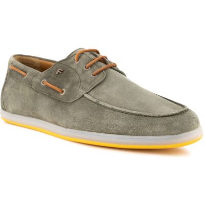 Floris van Bommel Herren Bootsschuhe grün Veloursleder grün 44 (9,5) male Floris van Bommel Herren Bootsschuhe grün Veloursleder grün 44 (9,5) male