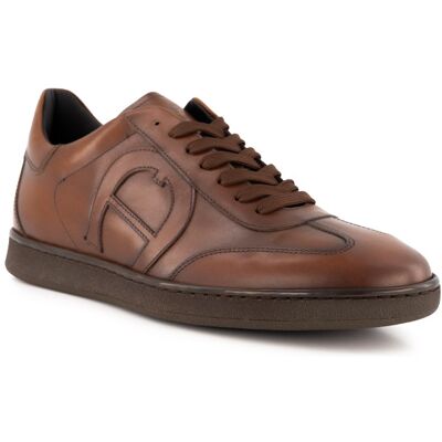 AIGNER Herren Sneaker braun Glattleder braun 44 (9,5) male AIGNER Herren Sneaker braun Glattleder braun 44 (9,5) male