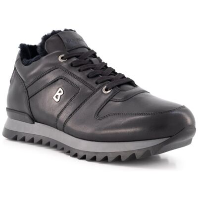 BOGNER Herren Schuhe schwarz Glattleder schwarz 46 (11) male BOGNER Herren Schuhe schwarz Glattleder schwarz 46 (11) male