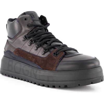 BOGNER Herren Schnürboots beige Glattleder beige 41 (7,5) male BOGNER Herren Schnürboots beige Glattleder beige 41 (7,5) male