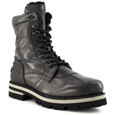 BOGNER Herren Schnürboots schwarz Glattleder schwarz 43 (9) male BOGNER Herren Schnürboots schwarz Glattleder schwarz 43 (9) male