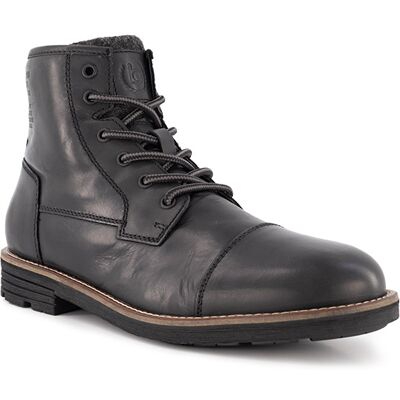 Bugatti Herren Schnürboots schwarz Glattleder schwarz 41 (7,5) male Bugatti Herren Schnürboots schwarz Glattleder schwarz 41 (7,5) male