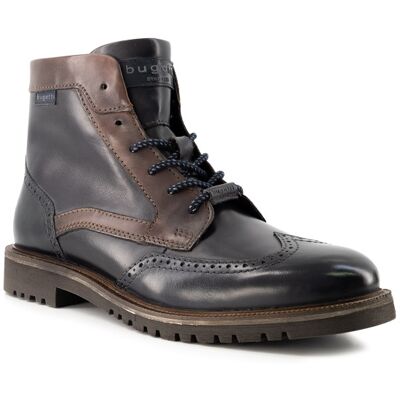 Bugatti Herren Schnürboots schwarz Glattleder schwarz 44 (9,5) male Bugatti Herren Schnürboots schwarz Glattleder schwarz 44 (9,5) male