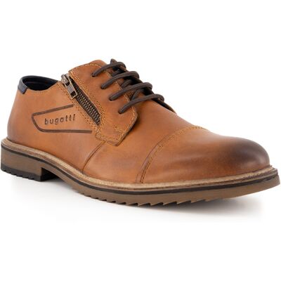 Bugatti Herren Schnürschuhe braun Glattleder braun 43 (9) male Bugatti Herren Schnürschuhe braun Glattleder braun 43 (9) male
