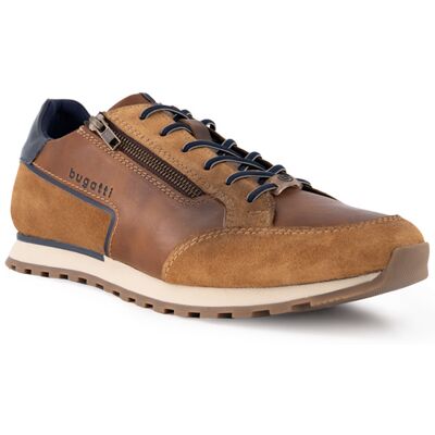 Bugatti Herren Sneaker braun Glattleder braun 42 (8) male Bugatti Herren Sneaker braun Glattleder braun 42 (8) male