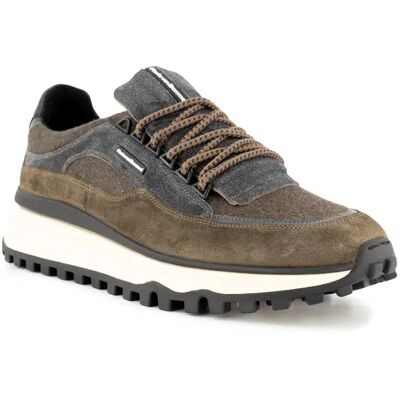 Floris van Bommel Herren Sneaker grün Veloursleder grün 44,5 (10) male Floris van Bommel Herren Sneaker grün Veloursleder grün 44,5 (10) male