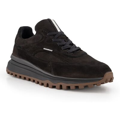 Floris van Bommel Herren Sneaker blau Veloursleder blau 42 (8) male Floris van Bommel Herren Sneaker blau Veloursleder blau 42 (8) male