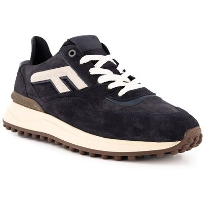 Floris van Bommel Herren Sneaker blau Veloursleder blau 43 (9) male Floris van Bommel Herren Sneaker blau Veloursleder blau 43 (9) male