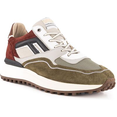 Floris van Bommel Herren Sneaker grün Veloursleder grün 43 (9) male Floris van Bommel Herren Sneaker grün Veloursleder grün 43 (9) male