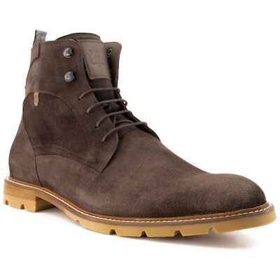 Floris van Bommel Herren Schuhe braun Veloursleder braun 44,5 (10) male Floris van Bommel Herren Schuhe braun Veloursleder braun 44,5 (10) male