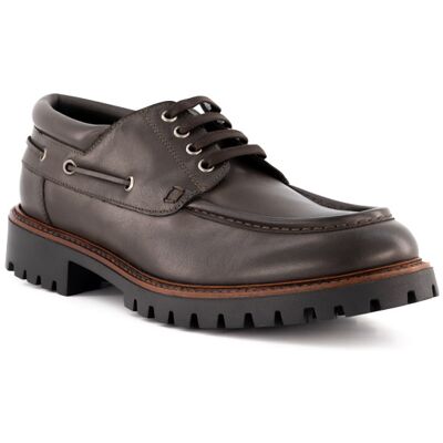 PRiME Shoes Herren Bootsschuhe braun Glattleder braun 46 (11) male PRiME Shoes Herren Bootsschuhe braun Glattleder braun 46 (11) male