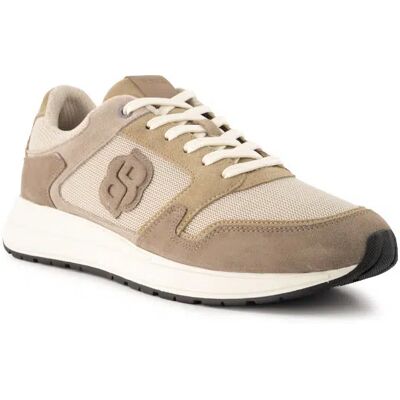 Boss Black Herren Sneaker beige Textil beige 44 (9,5) male Boss Black Herren Sneaker beige Textil beige 44 (9,5) male