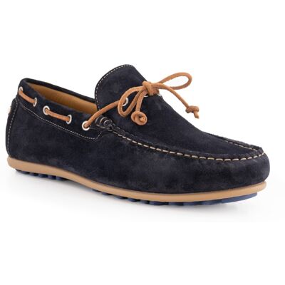 Floris van Bommel Herren Bootsschuhe blau Veloursleder blau 44,5 (10) male Floris van Bommel Herren Bootsschuhe blau Veloursleder blau 44,5 (10) male