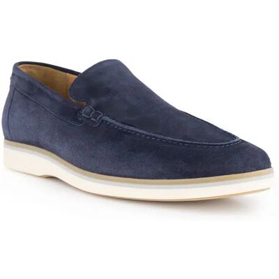 Floris van Bommel Herren Slipper blau Veloursleder blau 42 (8) male Floris van Bommel Herren Slipper blau Veloursleder blau 42 (8) male