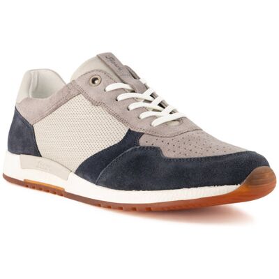 Sioux Herren Sneaker blau Glattleder blau 45 (10,5) male Sioux Herren Sneaker blau Glattleder blau 45 (10,5) male