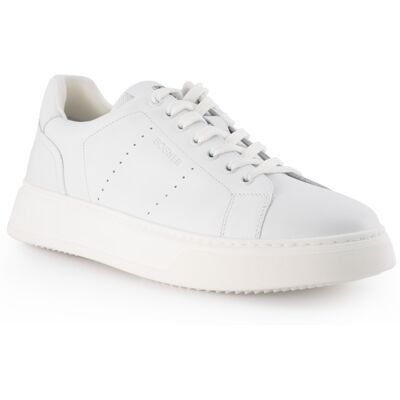 BOGNER Herren Sneaker weiß Glattleder weiß 43 (9) male BOGNER Herren Sneaker weiß Glattleder weiß 43 (9) male
