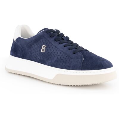 BOGNER Herren Sneaker blau Veloursleder blau 42 (8) male BOGNER Herren Sneaker blau Veloursleder blau 42 (8) male