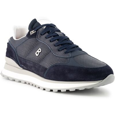 BOGNER Herren Sneaker blau Glattleder blau 44 (9,5) male BOGNER Herren Sneaker blau Glattleder blau 44 (9,5) male