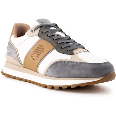 BOGNER Herren Sneaker grau Glattleder grau 42 (8) male BOGNER Herren Sneaker grau Glattleder grau 42 (8) male