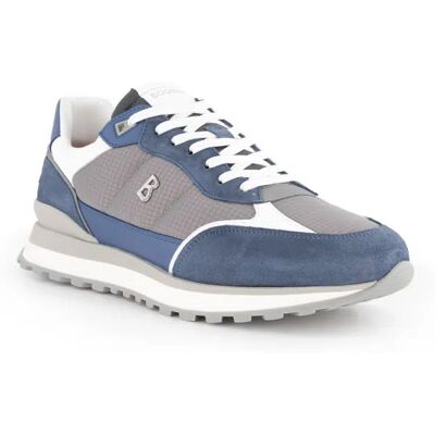 BOGNER Herren Sneaker blau Glattleder blau 44 (9,5) male BOGNER Herren Sneaker blau Glattleder blau 44 (9,5) male