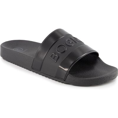 BOGNER Herren Pantoletten schwarz Gummi schwarz 45 (10,5) male BOGNER Herren Pantoletten schwarz Gummi schwarz 45 (10,5) male