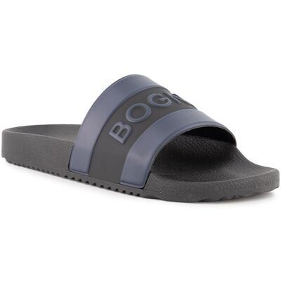BOGNER Herren Pantoletten blau Gummi blau 45 (10,5) male BOGNER Herren Pantoletten blau Gummi blau 45 (10,5) male