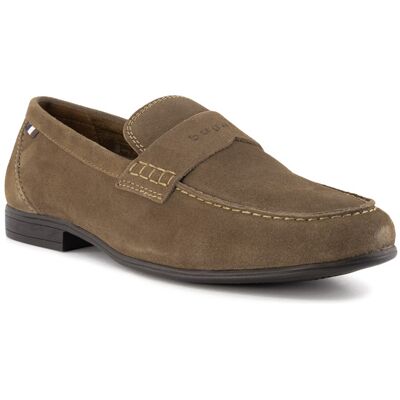 Bugatti Herren Loafer braun Veloursleder braun 41 (7,5) male Bugatti Herren Loafer braun Veloursleder braun 41 (7,5) male