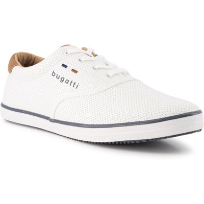Bugatti Herren Sneaker weiß Synthetik weiß 43 (9) male Bugatti Herren Sneaker weiß Synthetik weiß 43 (9) male