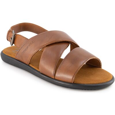 Bugatti Herren Sandalen cognac Glattleder cognac 44 (9,5) male Bugatti Herren Sandalen cognac Glattleder cognac 44 (9,5) male