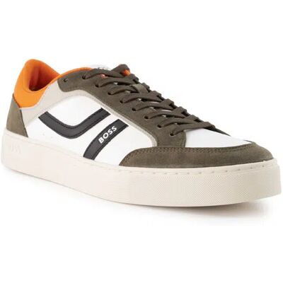 Boss Orange Herren Sneaker grün Glattleder grün 43 (9) male Boss Orange Herren Sneaker grün Glattleder grün 43 (9) male