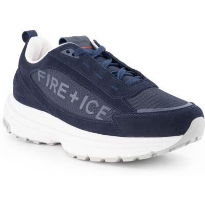 FIRE + ICE Herren Sneaker blau Glattleder blau 43 (9) male FIRE + ICE Herren Sneaker blau Glattleder blau 43 (9) male