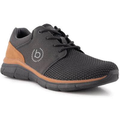 Bugatti Herren Sneaker schwarz Textil schwarz 44 (9,5) male Bugatti Herren Sneaker schwarz Textil schwarz 44 (9,5) male